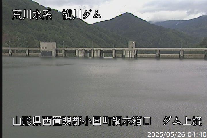横川ダム上流
